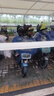 雨衣電動(dòng)車(chē)摩托車(chē)雨披成人男女單人雙帽檐雨衣加大加厚騎行雨衣 藍色 7XL 1件 大號單人雙帽橫寬1.9米 曬單實(shí)拍圖