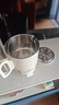 蘇泊爾（SUPOR）便攜式燒水壺電水壺可折疊0.8L 旅行出差家用養生沖奶電熱水壺學(xué)生304不銹鋼泡面杯 SW-08J01 曬單實(shí)拍圖