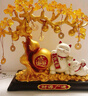 貝漢美（BHM）發(fā)財樹新店開業(yè)擺件高檔招財貓送人開張搬家喬遷禮物辦公室裝飾品 【京倉速發(fā)】精美禮盒- 財源廣進 曬單實拍圖