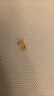 周大生復購補貼黃金耳飾女足金蝴蝶結計價(jià)耳釘七夕禮物送女友1.18g 曬單實(shí)拍圖