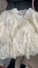 全棉時(shí)代孕婦月子服全棉紗布喂奶產(chǎn)后哺乳孕婦睡衣家居服套裝 郁金香175 曬單實(shí)拍圖