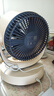 艾美特（AIRMATE）【直流變頻】暴風(fēng)低噪空氣循環(huán)扇桌面電風(fēng)扇家用臺式辦公室宿舍接充電寶無(wú)極調速渦輪換氣扇X125 曬單實(shí)拍圖