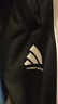 阿迪達斯 （adidas）長(cháng)褲男秋季寬松透氣直筒褲跑步運動(dòng)防風(fēng)休閑褲 黑白 M 曬單實(shí)拍圖