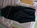 安奈兒（Annil）童裝男童女童褲子2025春新款3A抗菌吸濕透氣黑色運動長褲 曬單實拍圖