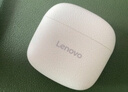 聯(lián)想（Lenovo）藍(lán)牙耳機(jī)2025最新款超長(zhǎng)續(xù)航半入耳式聯(lián)想正品5.4通話降噪無(wú)線耳機(jī)運(yùn)動(dòng)游泳音樂(lè)游戲 月巖白|8月金標(biāo)頂配|天籟之音 曬單實(shí)拍圖