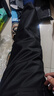 姜太公雨衣雨褲套裝防暴雨男款摩托車(chē)騎行分體式外賣(mài)騎手電瓶車(chē)專(zhuān)用雨披 黑色A款（防暴雨+PVC針織布） XXXL1件 曬單實(shí)拍圖