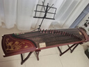 仙聲 古箏初學(xué)者專(zhuān)業(yè)演奏考級刻字刻畫(huà)揚州樂(lè )器 金荷花（架子+琴弦或凳子） 曬單實(shí)拍圖