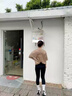 千鵝湖加長(zhǎng)版踩腳打底褲女秋冬季加絨外穿高個(gè)子黑色壓力瘦腿加厚 暗夜黑【加絨加厚高彈美體褲】 均碼 【可穿80-160斤】適合175以下身高 曬單實(shí)拍圖
