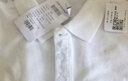 真維斯（JEANSWEST）【速干透氣抗菌】POLO衫夏季商務(wù)休閑短袖男女同款 白色 4XL （建議200-220斤） 曬單實(shí)拍圖
