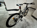 金武端自行車(chē)成人山地車(chē)公路賽車(chē)單車(chē)騎行變速超輕越野中學(xué)生初中青少年 頂配版-輻條輪-黑白色 26寸21速 曬單實(shí)拍圖