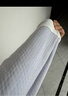 嫚熙（EMXEE）秋冬莫代爾空氣棉孕婦哺乳月子服家居服 北極藍-兩件套 XL【三層空氣夾棉，柔軟防靜電】 曬單實(shí)拍圖