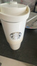 星巴克（Starbucks）杯子 經(jīng)典系列保溫吸管杯 高顏值大容量隨行水杯男女士送禮禮物 漸變款不銹鋼雙飲口提手杯820ml 曬單實(shí)拍圖