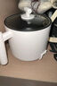 美的（Midea）電煮鍋 電蒸鍋 電炒鍋 電熱鍋 2.6L分體式 小型1-2人學(xué)生宿舍多功能鍋 泡面鍋 XZC2061 配蒸籠 曬單實(shí)拍圖