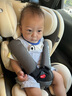 Heekin德國 兒童安全座椅汽車用0-4-12歲嬰兒寶寶360度旋轉(zhuǎn)ISOFIX硬接口 尊享灰(遮陽棚+上拉帶+側(cè)保護) 曬單實拍圖