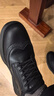 斯凱奇（Skechers）閃穿鞋男士商務(wù)秋季薄款通勤休閑鞋一腳蹬德比鞋百搭上班鞋205311 曬單實(shí)拍圖