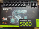 技嘉（GIGABYTE）5060 8G顯卡 魔鷹 GeForce RTX 5060 Gaming OC 8G DLSS4 游戲電競設計AI電腦獨立顯卡 曬單實拍圖