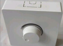 德力西（DELIXI）明裝開關(guān)插座面板 CD158系列 調(diào)速開關(guān)  曬單實拍圖