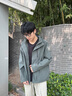 AIGLE【25年秋季新品】艾高男士外套GORE-TEX沖鋒衣功能面料防風(fēng)防雨 BL893都市灰 M 曬單實(shí)拍圖