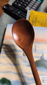 庭好長(cháng)柄攪拌勺加長(cháng)【33cm2個(gè)】韓式料理煮飯烹飪湯勺甜品咖啡木質(zhì)勺 曬單實(shí)拍圖