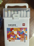 得力（deli）48色圓桿丙烯馬克筆兒童學(xué)生桶裝水彩筆生日禮物防水手繪咕卡熒光記號(hào)筆涂鴉HM353學(xué)生開學(xué)禮物 曬單實(shí)拍圖