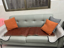 尚沫布藝沙發(fā)簡(jiǎn)約懶人沙發(fā)科技布沙發(fā)XH-818 雙人位1.5米-乳膠款 曬單實(shí)拍圖