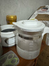 新貝恒溫水壺全玻璃 恒溫壺嬰兒沖奶 調(diào)奶器溫奶器燒水壺養(yǎng)生壺8235 曬單實拍圖
