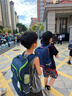 CAMS懸浮減重一二三四年級小學(xué)生書(shū)包超輕減負護脊書(shū)包 星云藍S03905S 曬單實(shí)拍圖