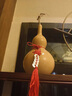 藝誠(chéng)軒天然葫蘆風(fēng)水?dāng)[件掛件大號(hào)開口帶龍頭文玩小葫蘆化解朱砂客廳掛放 【可擺可掛 您挑后再發(fā)貨】35-40cm開口 曬單實(shí)拍圖