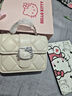 凱蒂貓（hellokitty）正品小方包時尚小香風(fēng)女士手提包輕奢高級感斜挎包菱格鏈條單肩包 冰漫輕氧之夏 曬單實拍圖
