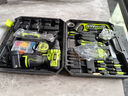 芝浦（zhipu）手電鉆充電鋰電鉆家用電動(dòng)螺絲刀多功能電起子木工用電動(dòng)工具套裝 尊享豪華124件鋰電套裝單電 曬單實(shí)拍圖