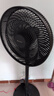 格力（GREE）電風扇家用落地扇客廳低噪省電七葉大風量落地風扇節(jié)能搖頭立式辦公宿舍床頭空氣循環(huán)扇電扇 【黑色】七葉強風 14吋升級加大 35X65h7 曬單實拍圖