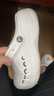 卡駱馳（crocs）貝雅云彩Clog洞洞鞋女鞋厚底涼拖戶外拖鞋沙灘涼鞋 W7 曬單實(shí)拍圖