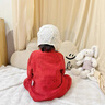 G.DUCKKIDS小黃鴨周歲禮服男寶寶抓周衣服漢服百日宴百天滿月嬰兒套裝春秋季 酒紅色+香囊 90 建議1~2歲【 80-90cm】cm 曬單實(shí)拍圖