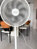 美的（Midea）電風(fēng)扇 家用七葉立式落地扇宿舍臥室輕音節能搖頭桌面小風(fēng)扇大風(fēng)力空氣循環(huán)風(fēng)扇 SAF30AC  曬單實(shí)拍圖