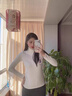 浪莎半高領(lǐng)打底衫女春秋內(nèi)搭2025新款洋氣白色堆堆領(lǐng)修身長袖顯瘦上衣 白色 （堆堆領(lǐng)） 均碼 【適合80-135斤】 曬單實(shí)拍圖