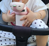babycare小企鵝兒童保溫杯嬰幼兒寶寶保溫奶瓶水壺學(xué)飲直飲吸管杯兒童水杯 贈直通吸嘴- 把手款萊莎粉 300ml 曬單實(shí)拍圖