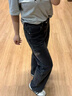 Calvin KleinJeans【新品禮盒復刻90系列】25夏女士ck復古直筒牛仔褲47B915G 846-牛仔黑灰 30 曬單實(shí)拍圖