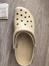 卡駱馳（crocs）檀健次同款洞洞鞋男女鞋涼拖拖鞋沙灘涼鞋 10001-2Y2 M9W11 曬單實(shí)拍圖