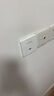 普聯(lián)（TP-LINK） 全屋WiFi6無線ap面板千兆套裝ax3000網(wǎng)絡(luò)覆蓋ac+ap易展組網(wǎng)Poe路由器 【IPTV版】4個面板+9口路由【5色可選】 曬單實拍圖