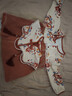 龍喜年一周歲女寶寶禮服嬰兒公主裙新中式國風漢服抓周宴衣服春季 米色 團鳳紋 90 曬單實拍圖