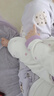 有彩嬰兒純棉內衣套裝兒童秋冬打底肩扣秋衣褲男女寶寶開(kāi)襠高腰秋褲 紫色（紫花瓣高腰開(kāi)襠套裝） 80cm(建議9-14個(gè)月) 曬單實(shí)拍圖