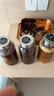 合慶高硼硅玻璃蜂蜜瓶家用加厚儲物罐儲物瓶子密封罐帶蓋食品級分裝瓶 800ML3個裝【配勺子】 曬單實拍圖