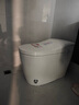 原田（Yuantian）腳踢沖水普通馬桶虹吸式坐便器大沖力大管道防臭非智能家用免插電 Q13升級款【側按腳踢+香薰藍泡泡】 250/305/350/ 400mm 【下單備注】 曬單實拍圖