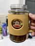大嘴猴高硼硅玻璃杯男女士泡茶杯學生茶水杯子生日禮物 高級灰490ml 曬單實拍圖
