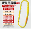 錮力耐 吊裝帶柔性環(huán)形O型圓形起重吊帶6倍破斷3噸3米周長(cháng)6米FR303 曬單實(shí)拍圖