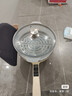 九陽（Joyoung）炒鍋304不銹鋼蜂窩不粘炒鍋炒菜鍋平底煎鍋家用不挑爐灶30cm 曬單實拍圖