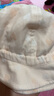 貝娜茜嬰兒帽子春秋薄款男女寶寶棉布可調防曬漁夫帽盆帽嬰幼兒兒童帽冬季 PM566-粉色 2-18個(gè)月（39-48CM） 曬單實(shí)拍圖
