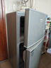 長(cháng)城（GREAT WALL FRIDGE）家用迷你小冰箱小型冷凍冷藏保鮮宿舍出租房辦公室節能省電雙開(kāi)門(mén)電冰箱 銀色108L【一級能效 全國聯(lián)?！?曬單實(shí)拍圖