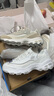 斯凱奇（Skechers）女鞋秋季厚底老爹鞋百搭熊貓鞋軟底舒適外穿休閑運動鞋11959 曬單實拍圖