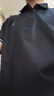 FILA 斐樂(lè )官方男子針織短袖領(lǐng)航POLO衫2025夏季新款時(shí)尚休閑涼感上衣 正黑色-BK L 175/96A/L 曬單實(shí)拍圖